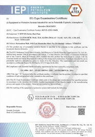 Sertifikalarımız